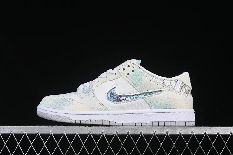 All Categories Nk SB Dunk Series Nk SB Dunk Low Low-top sneakers Nk Dunk Low CNY Year of the Dragon limited New Chinese style customization Steam Puppet-Third Prince White Ao Bing SB low-top casual sneakers DV0831-101